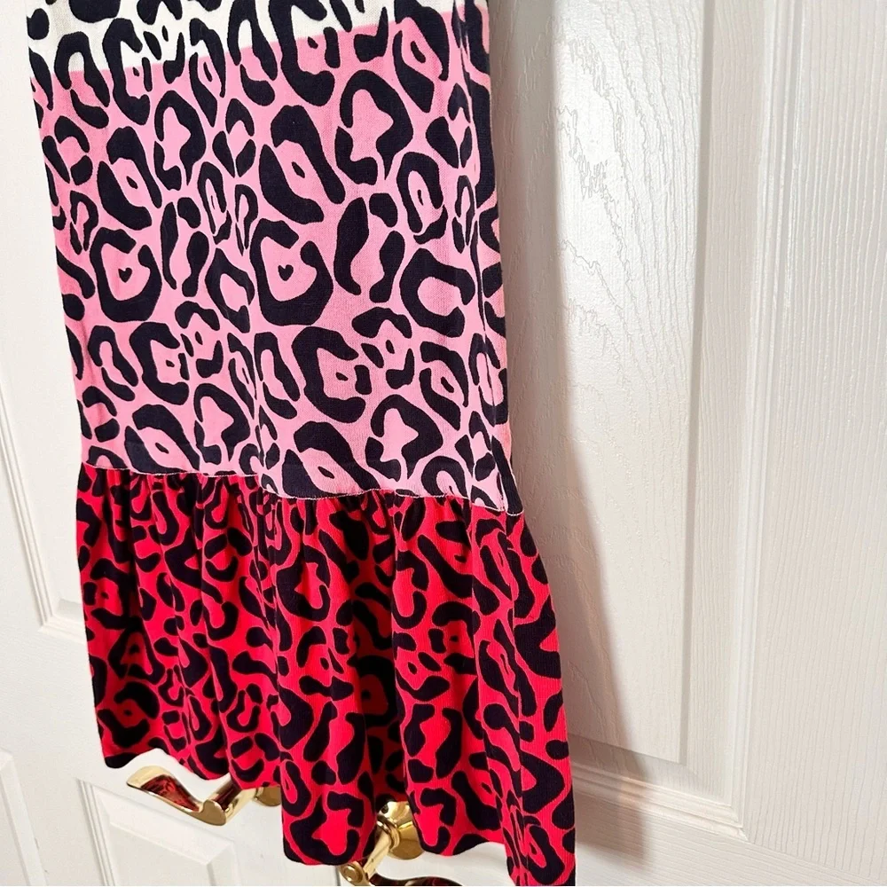 Heartstrings KC Parker Girls Sweater Dress Animal‎ Print Sz 10-12 Never Worn